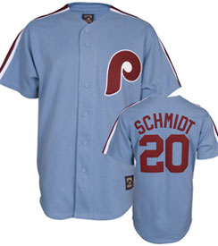 Mike Schmidt Philadelphia Phillies throwback jersey