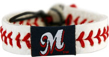Redbirds baseball seam bracelet