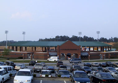 L.P. Frans Stadium exterior