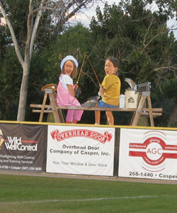 The Big Catch mural is a Casper ballpark original