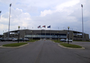 Old Charlotte Knights stadium townhome site in Fort Mill SC