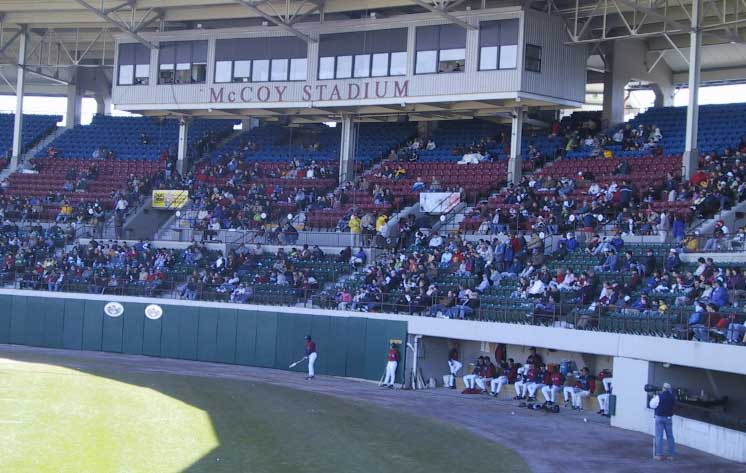 McCoy is the only second story stadium in all of baseball