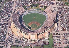 Memorial Stadium aerial poster