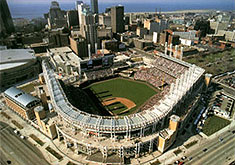 Progressive Field aerial poster