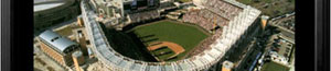 Progressive Field aerial poster and frame