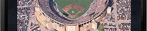 Memorial Stadium aerial poster and frame