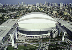 Marlins Park aerial poster