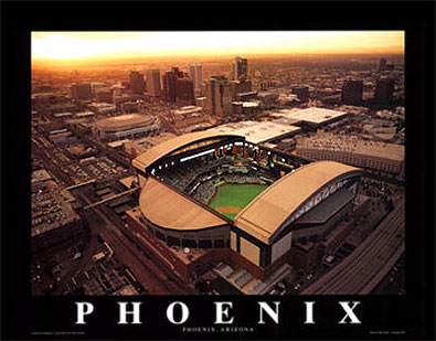 Phoenix aerial poster