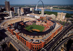 Busch Stadium aerial poster