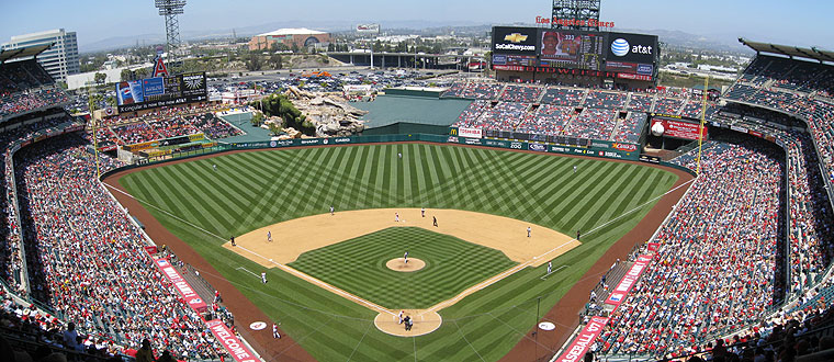 Angel Stadium in Anaheim