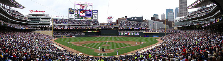 Minnesota Twins Target Field Seating Chart