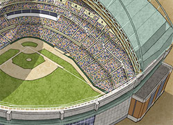 Miller Park illustration