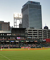 AutoZone Park in downtown Memphis