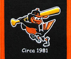 Baltimore Orioles heritage banner