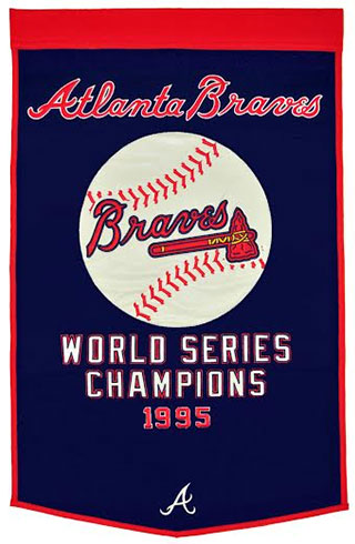 Atlanta Braves Championship Banner