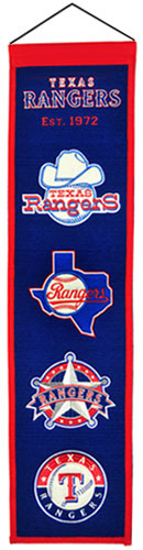Texas Rangers heritage banner