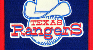 1972 era Rangers logo on team heritage banner