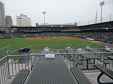 Group picnic area at BB&T Ballpark