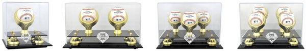 Phillies Golden Classic baseball display cases