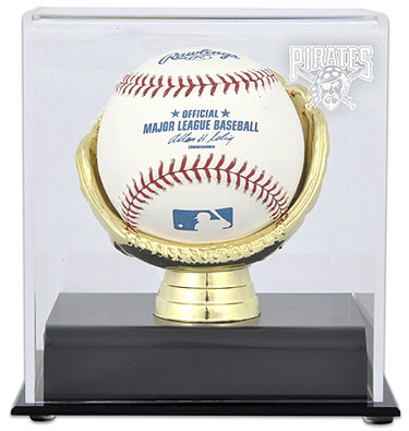 Pirates single baseball Gold Glove display case