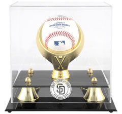 Padres baseball display cases