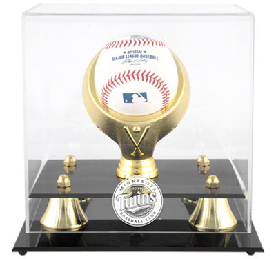 Twins single baseball Golden Classic display case