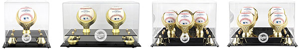Twins Golden Classic baseball display cases
