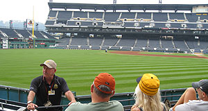 A ballpark tour of PNC Park in Pittsburgh