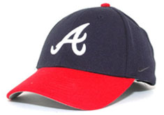 Braves adjustable wool hat