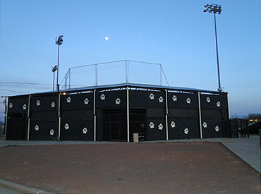 Copper King Stadium facade