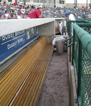 LaGrave Field dugout suite