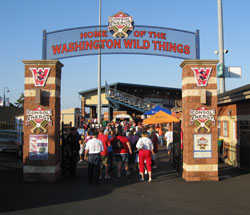 CONSOL Energy Park has three entrances but most use this gate in right field