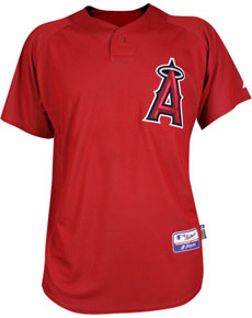 Angels authentic batting practice jersey