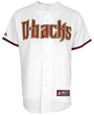 Arizona Diamondbacks team and player jerseys