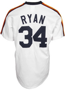 Nolan Ryan throwback jersey