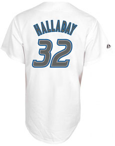 Roy Halladay home and alternate jerseys