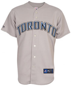 Blue Jays road replica jersey