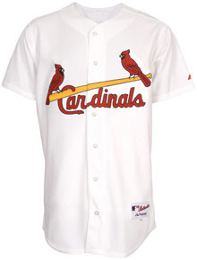 Cardinals home authentic jersey