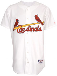 Cardinals home authentic jersey
