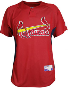 Cardinals authentic batting practice jersey