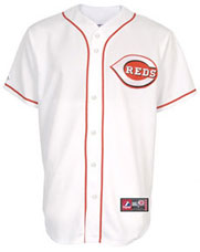 Cincinnati Reds team and player jerseys