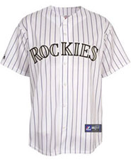 Colorado Rockies team and player jerseys