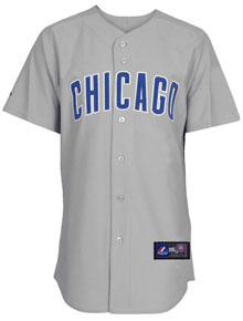 Cubs road replica jersey