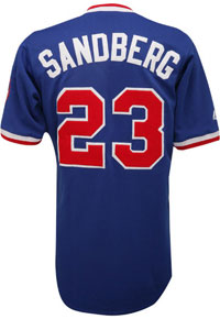 Ryne Sandberg throwback jersey