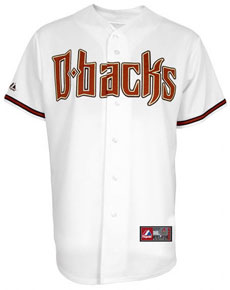 Diamondbacks youth replica jersey