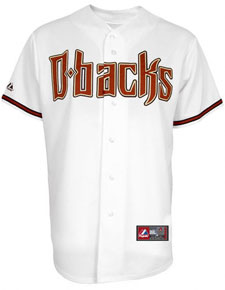 Diamondbacks home replica jersey