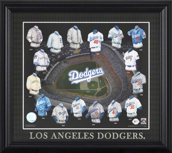 dodgers jersey history