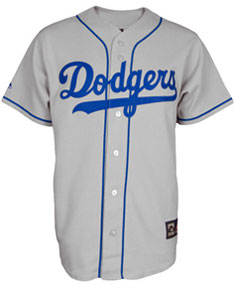 Brooklyn Dodgers throwback replica jersey
