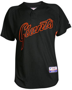 Giants authentic batting practice jersey