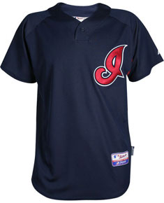 Indians authentic batting practice jersey